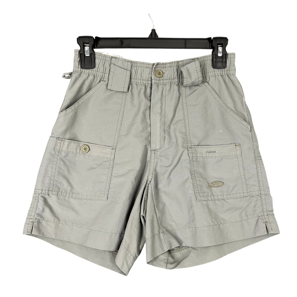 AFTCO Shorts Mens 26 Fishing Utility Outdoor‎ Angler Saltwater Coastal Summer
